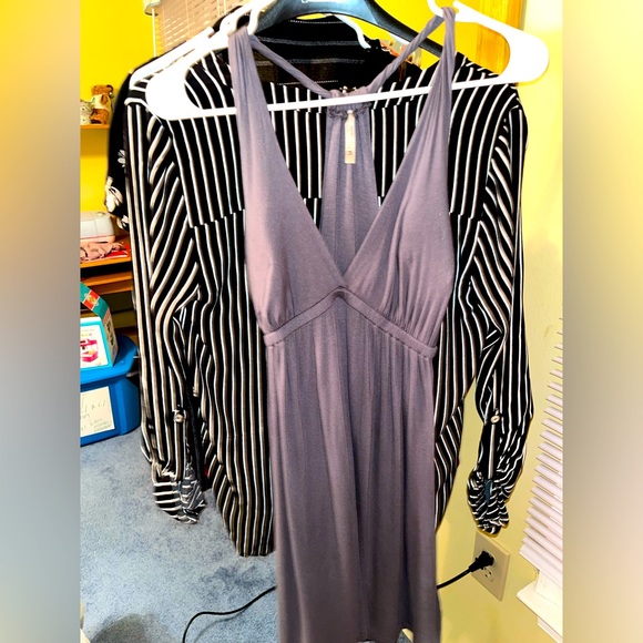 mitto to the world Dresses & Skirts - Women’s Grey Summer Dress  - **NEVER WORN**